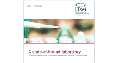Desktop Screenshot of coagclinicaltrials.itxmdiagnostics.org